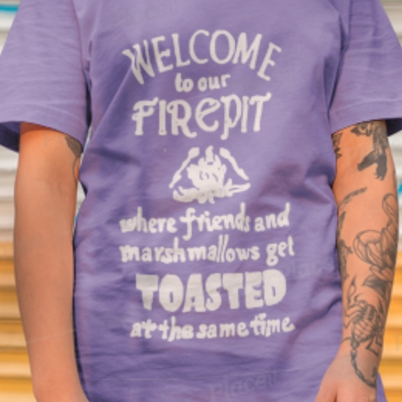 WOMEN/MENS FUNNY CAMPING TSHIRT - Picture 2 of 2